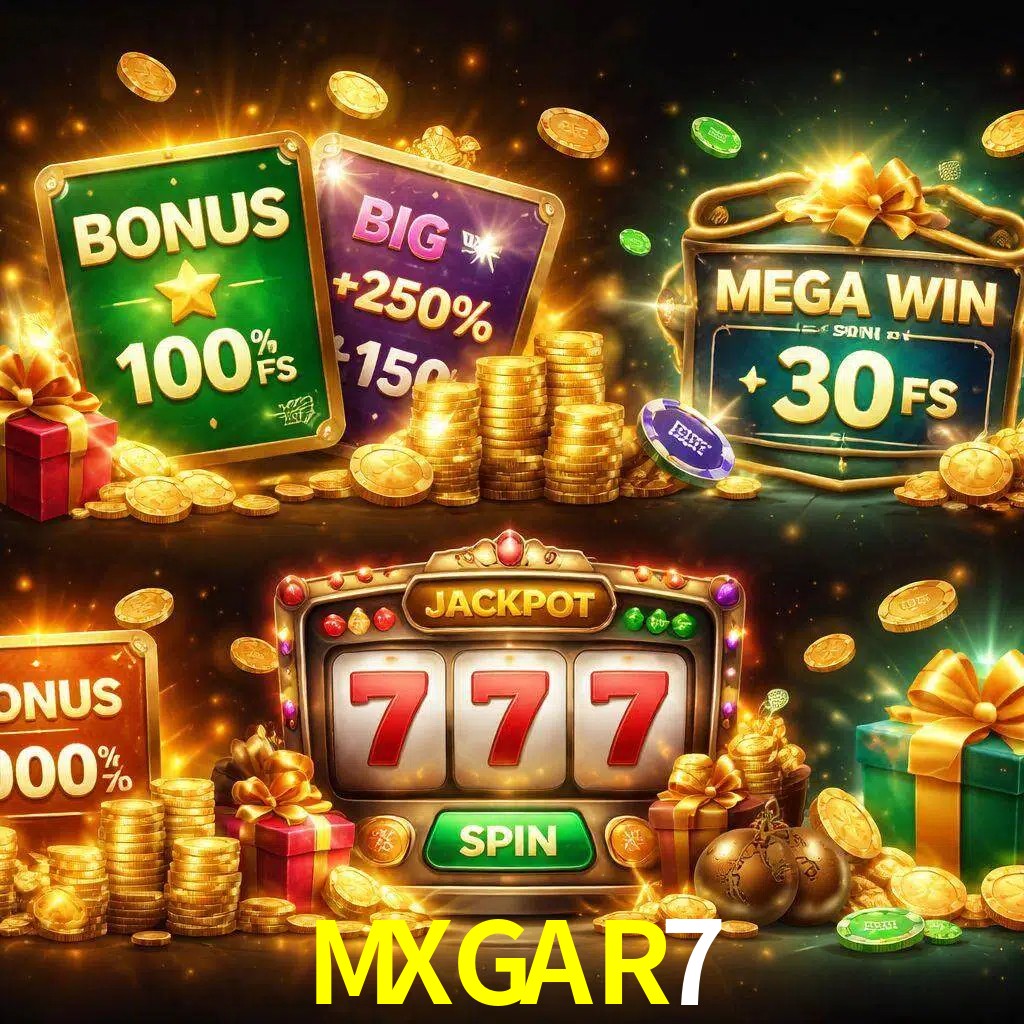 Tipos de bonos MXGAR7 incluyendo recompensas de bienvenida y promociones continuas